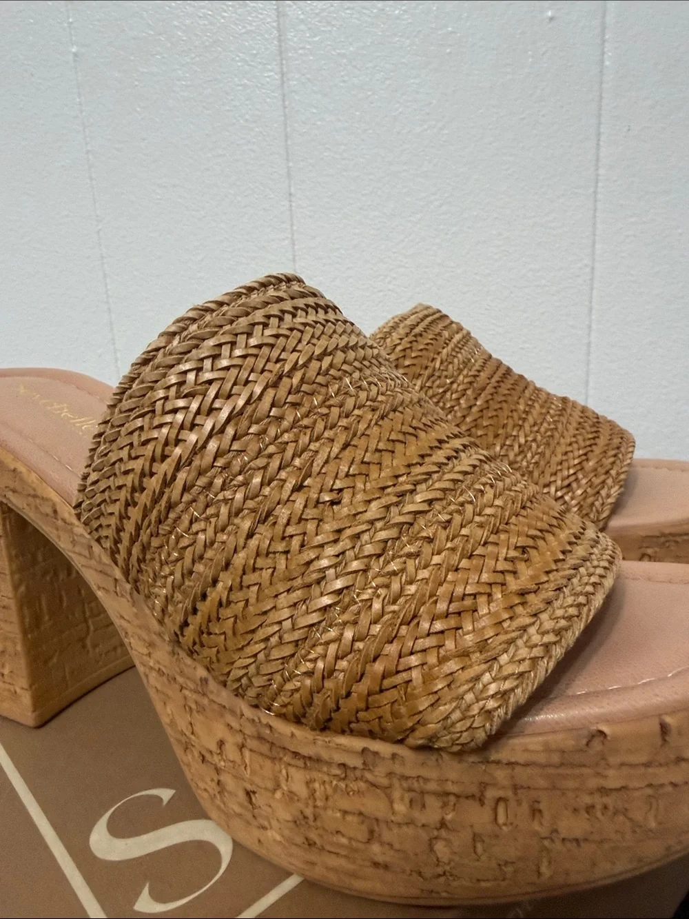 Seychelles platform heels cork size 9 New